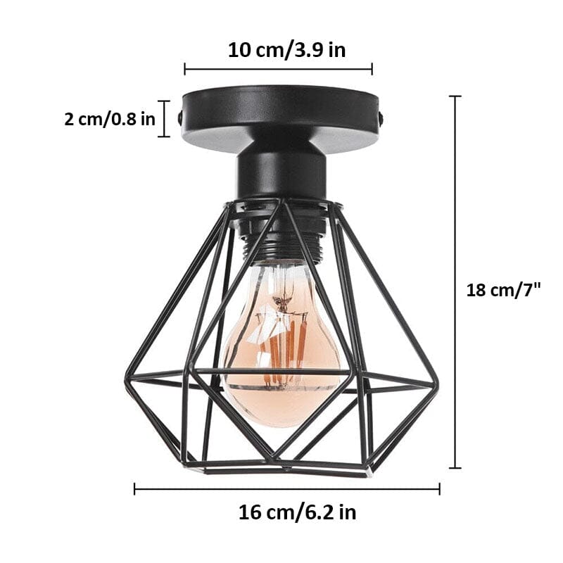NORA - ZENDUCE - A-Black Ceiling Lamp