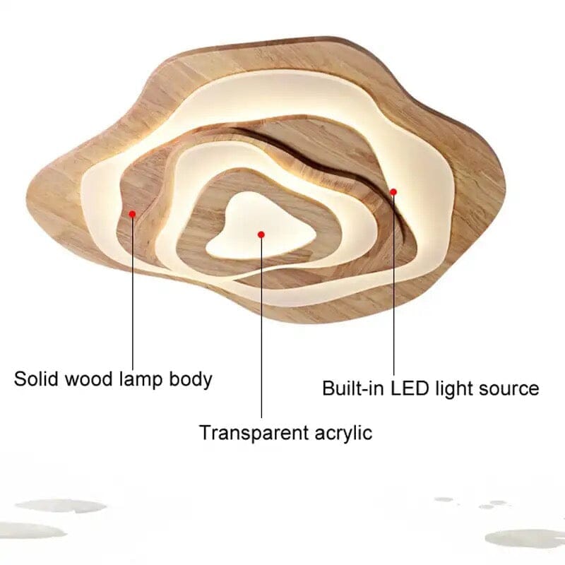 MAPLE - ZENDUCE - Brown-60cm / white light
