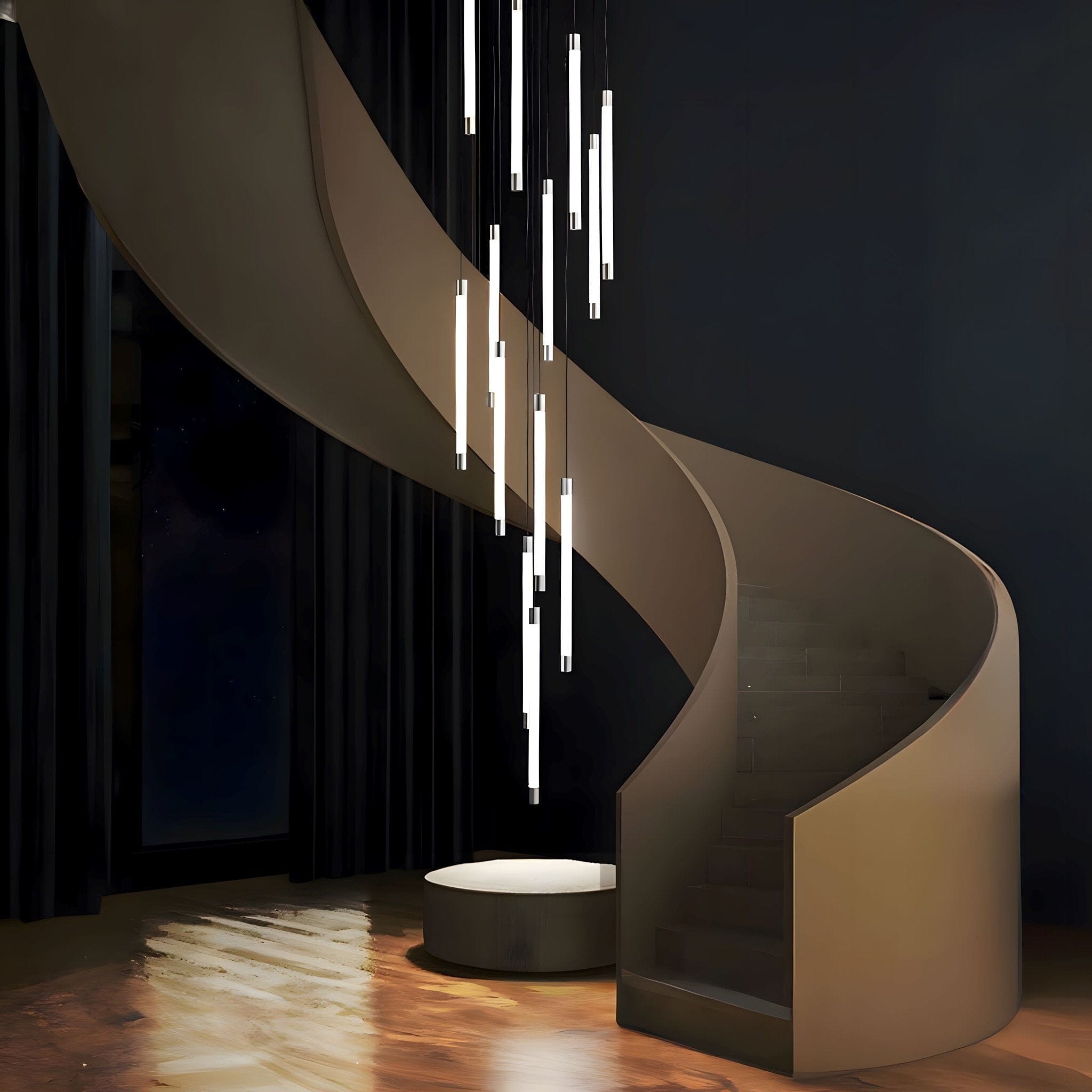 ASTRA - ZENDUCE - Silver / 18 Lights / Warm White