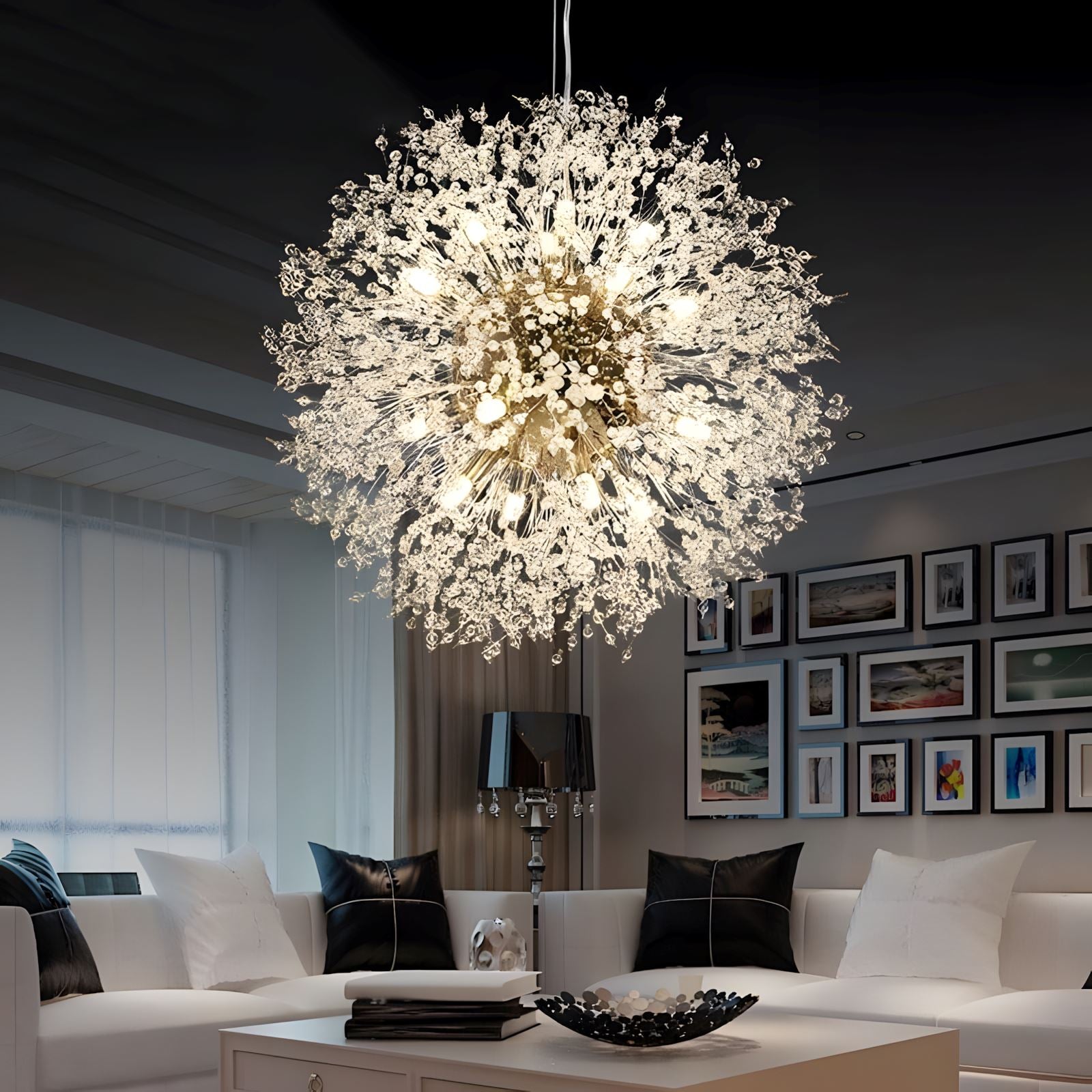 DANDELION - ZENDUCE - D21.6" / Warm white / Gold