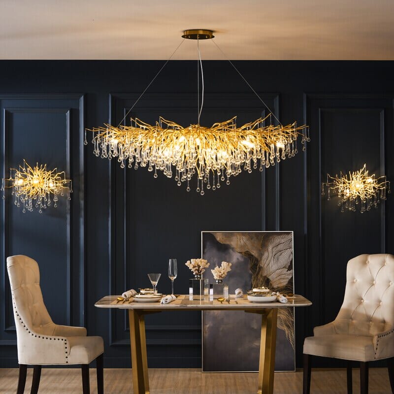 Dribble Crystal Design Chandelier