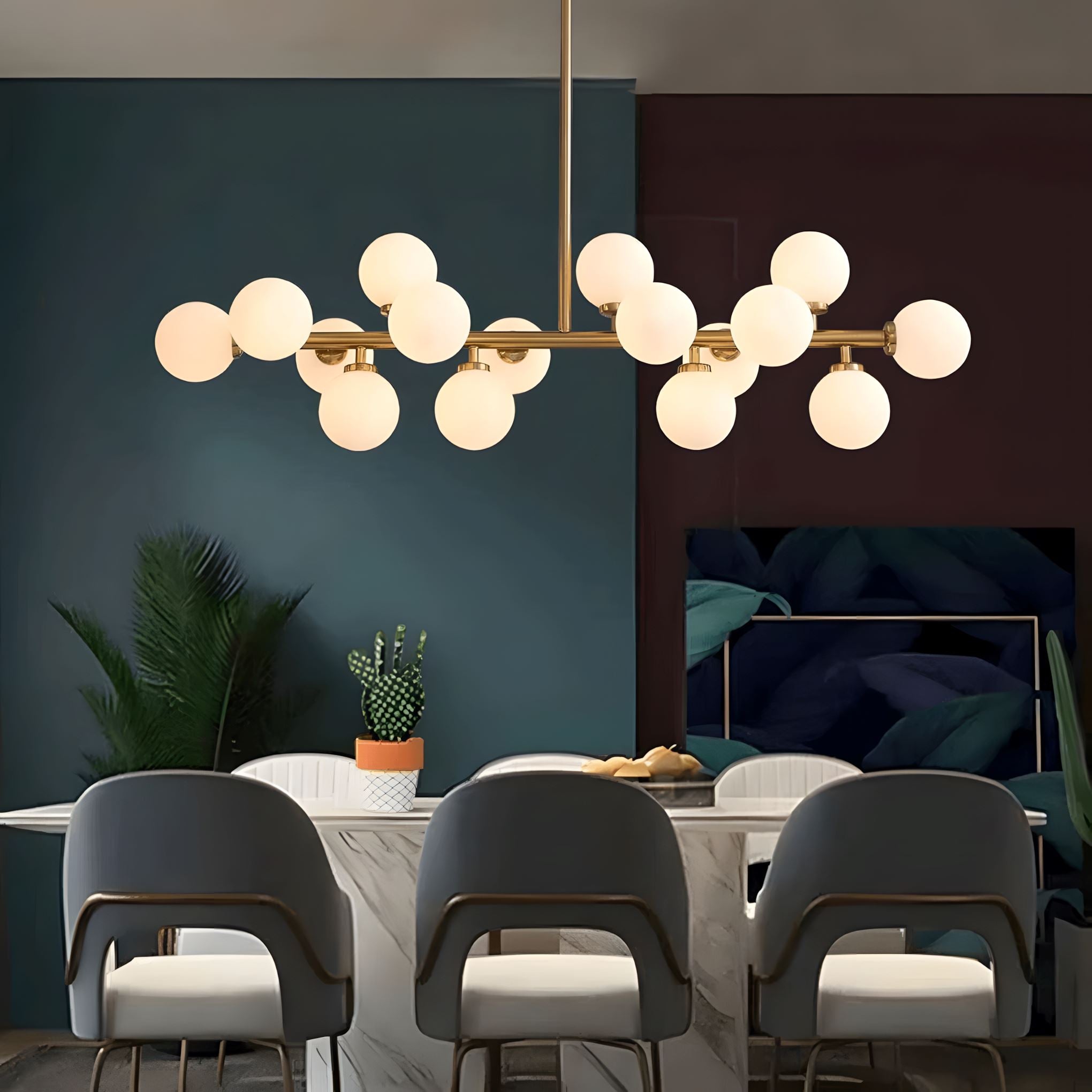 GLASS GLOBES - ZENDUCE - Gold / Warm Light