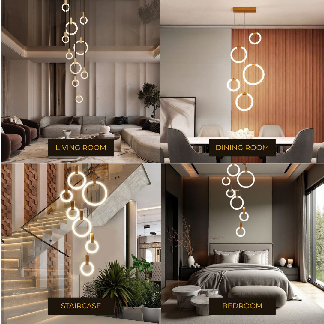 HALO - ZENDUCE - 1 Light Ring / Warm Light