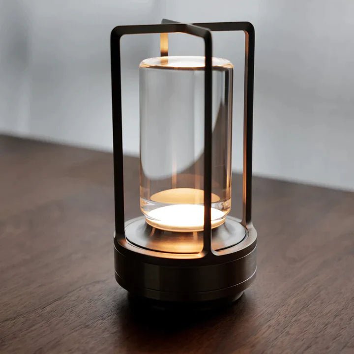 Lantern - Cordless Crystal Table Lamp
