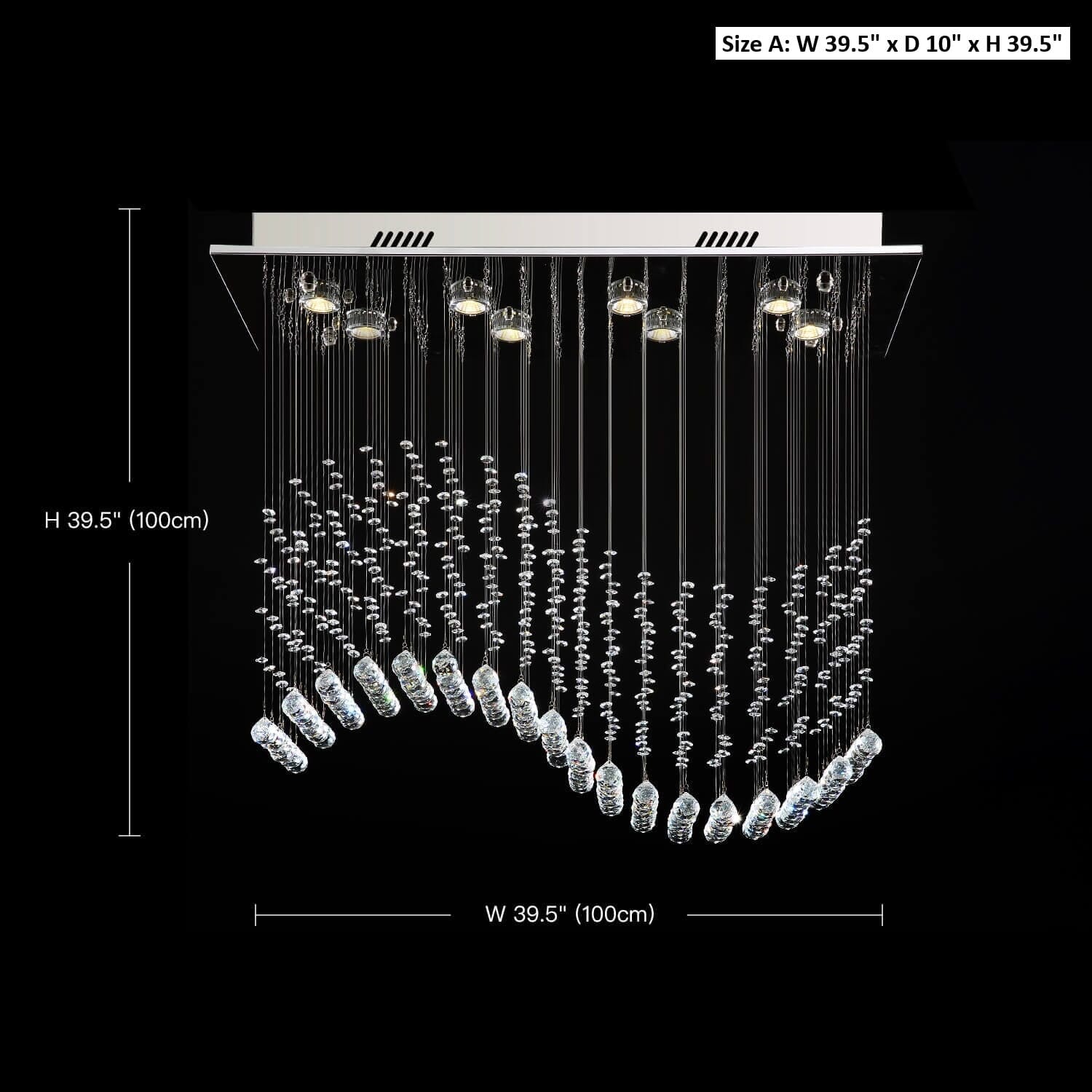 RAELIN - ZENDUCE - W 39.5" x D 10" x H 39.5"