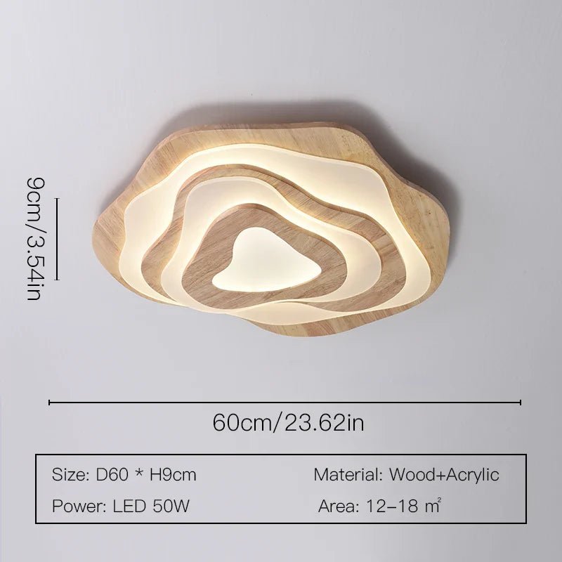 MAPLE - ZENDUCE - Brown-60cm / white light