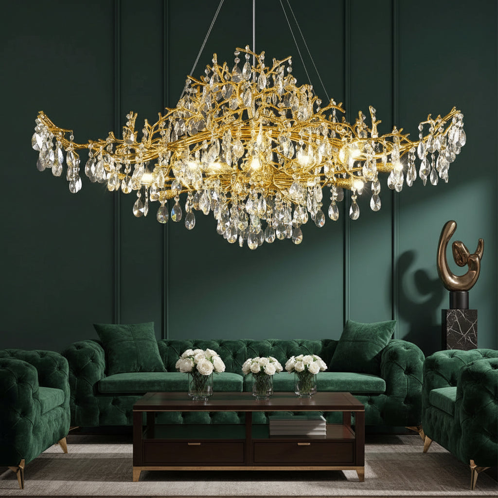 Seya-Luminaire Branchline Chandelier-ZENDUCE