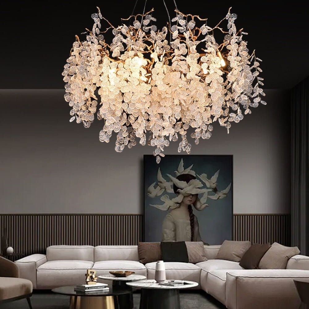 VALORA - (OPEN BOX) - ZENDUCE - Round - 48" x 48" x 24" / 120cm x 120cm x 60cm / Warm White / Bronze