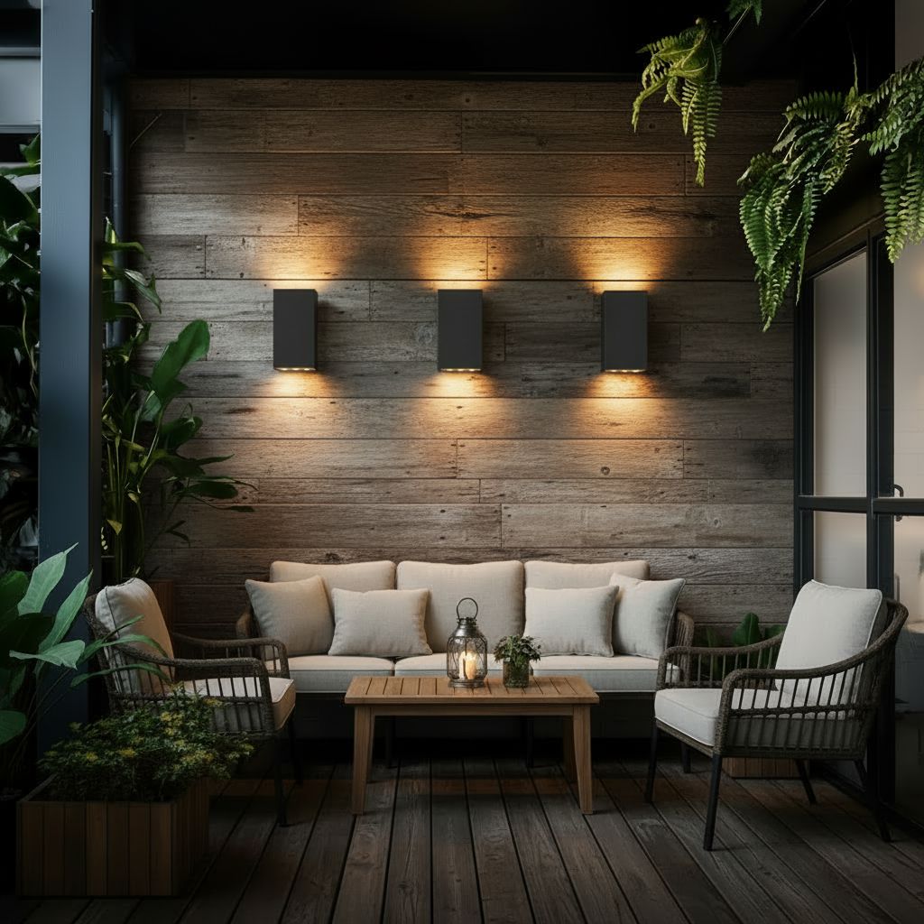 VEXOR-Modern Waterproof Up & Down LED Outdoor Wall Light-ZENDUCE