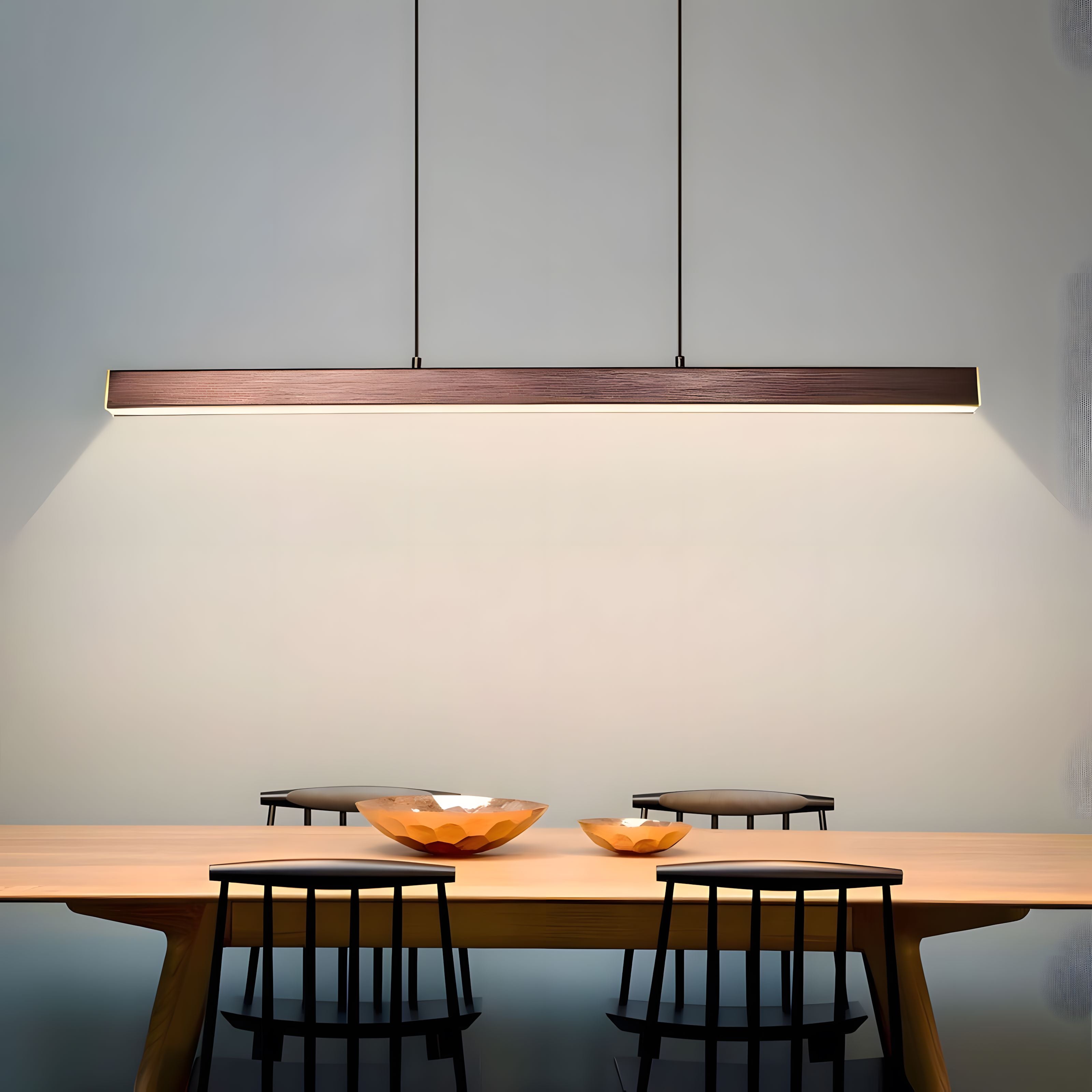 ZEN LINE (OPEN BOX)-Nordic Minimalist Linear Dimmable LED Pendant Light - Zenduce-ZENDUCE