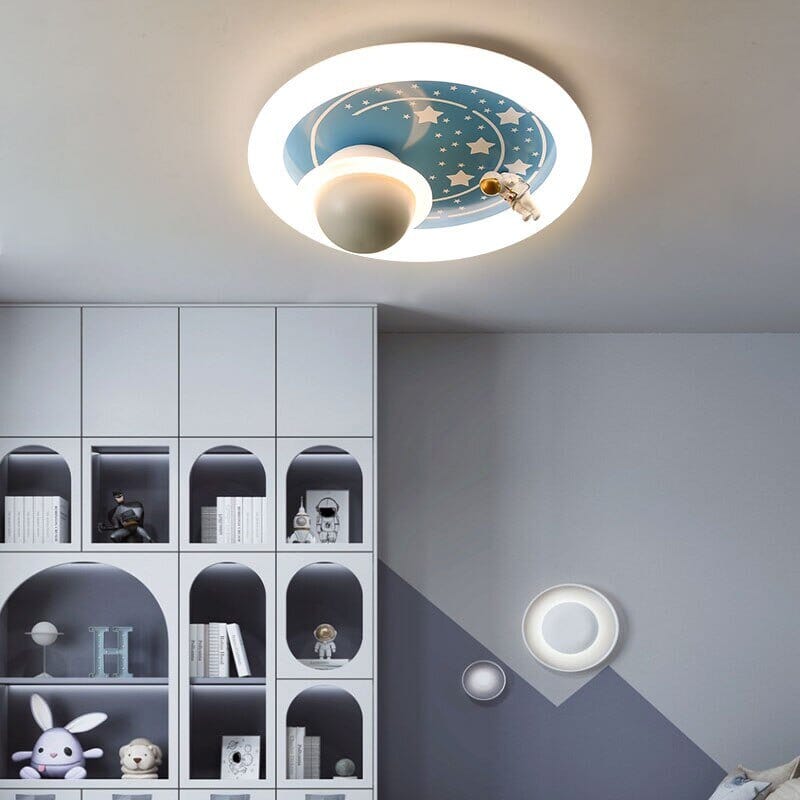 Astronaut Ceiling Light: Illuminate Your Space - ZENDUCE - White light