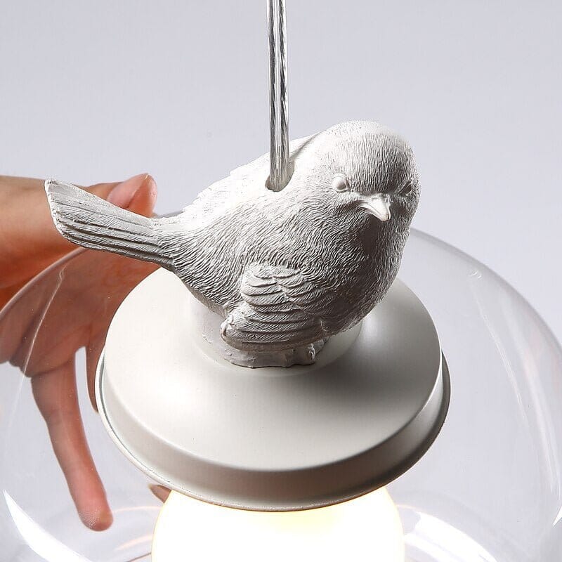 Birds Chandelier – Illuminate with Elegance - ZENDUCE - 1 Head