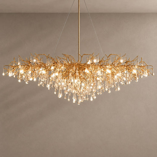 DRIBBLE lighting with natural shadows against a mushroom taupe background