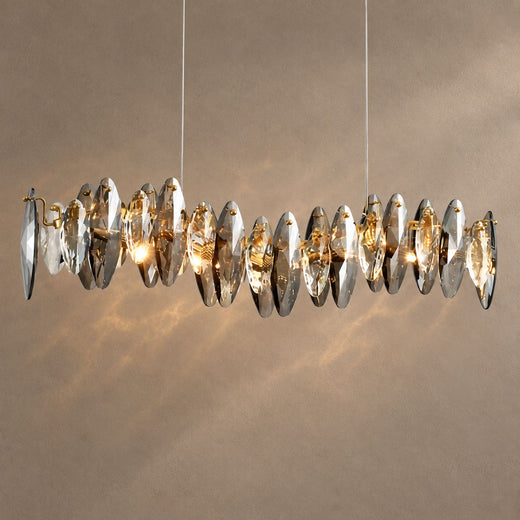 ETHEREAL (Pendant) on mushroom taupe background with natural shadows