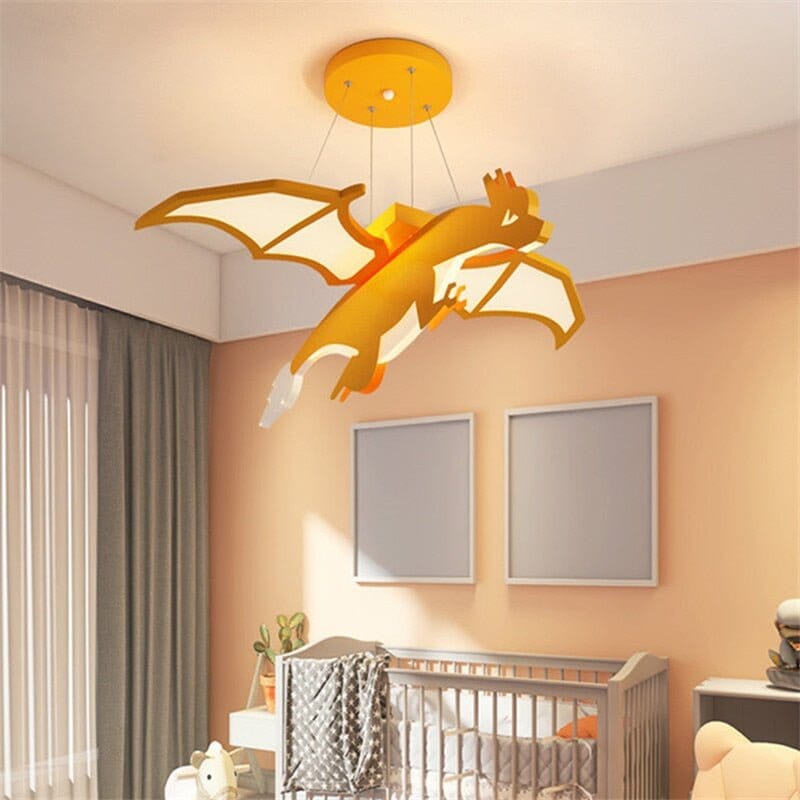 Kids Room Dino Light - Dinosaur Ceiling Chandelier Lights - ZENDUCE - D90CM / 110V|3 colors dimmable