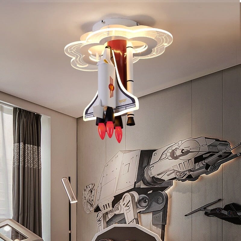 Rocket Astronaut LED Kids Room Ceiling Light - ZENDUCE - Default Title