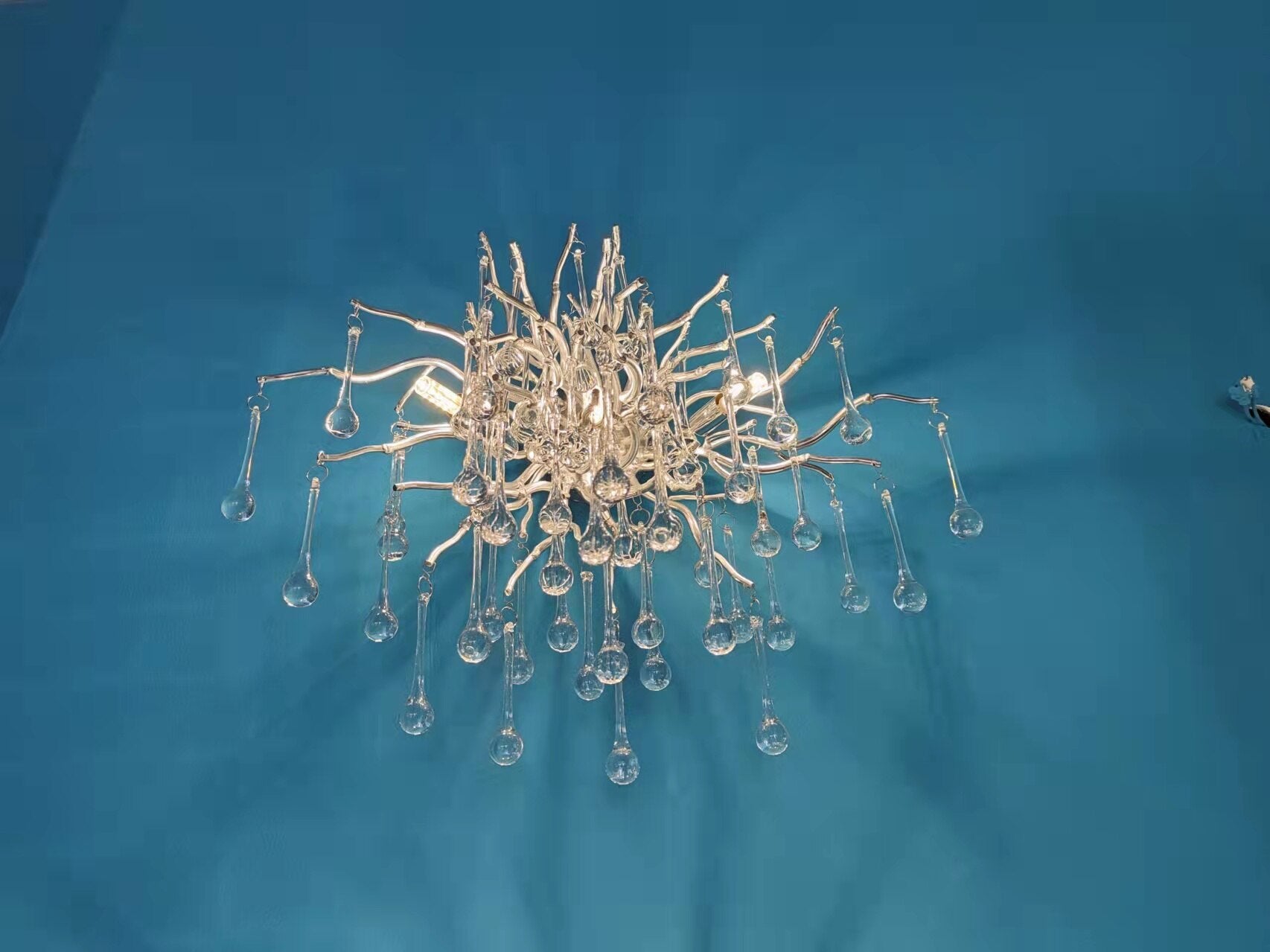 DRIBBLE (Wall) - ZENDUCE - Silver / Warm White