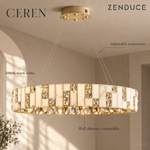 CEREN adjustable suspension, 3000K warm-white LED and wall-dimmer compatibility