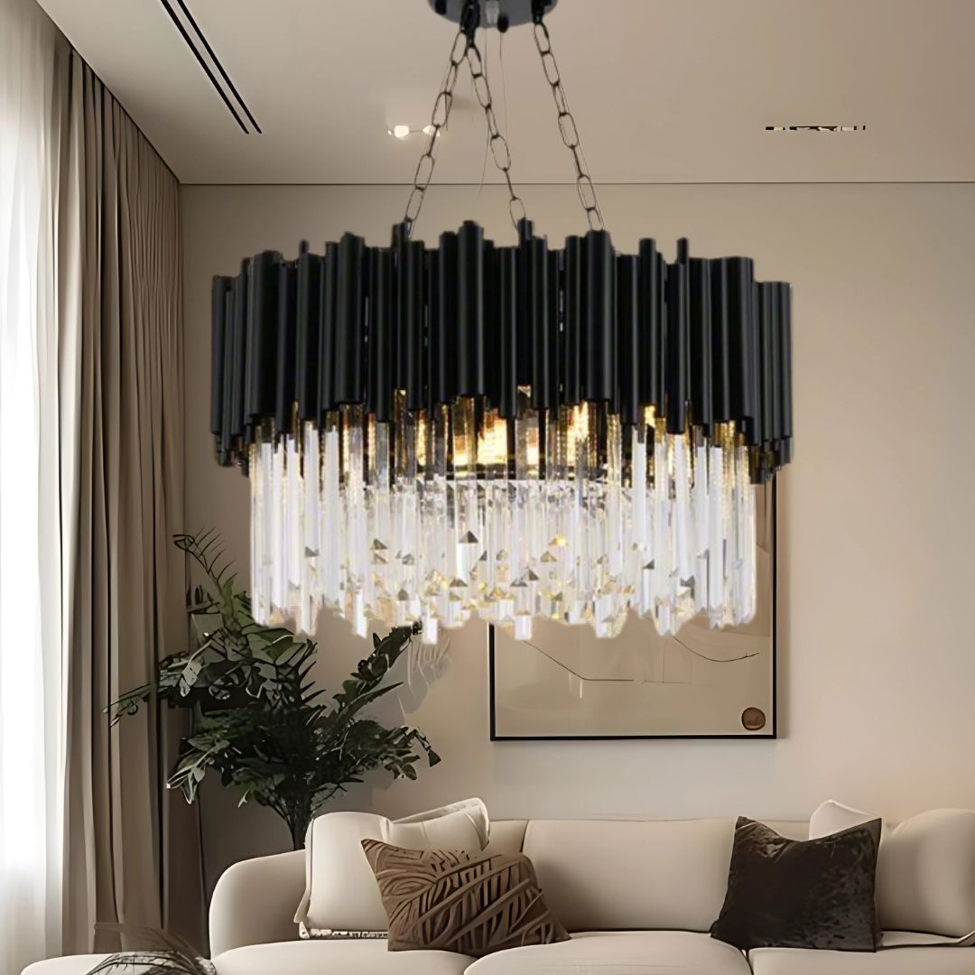 Mystique Black Exquisite Crystal Chandelier | ZENDUCE