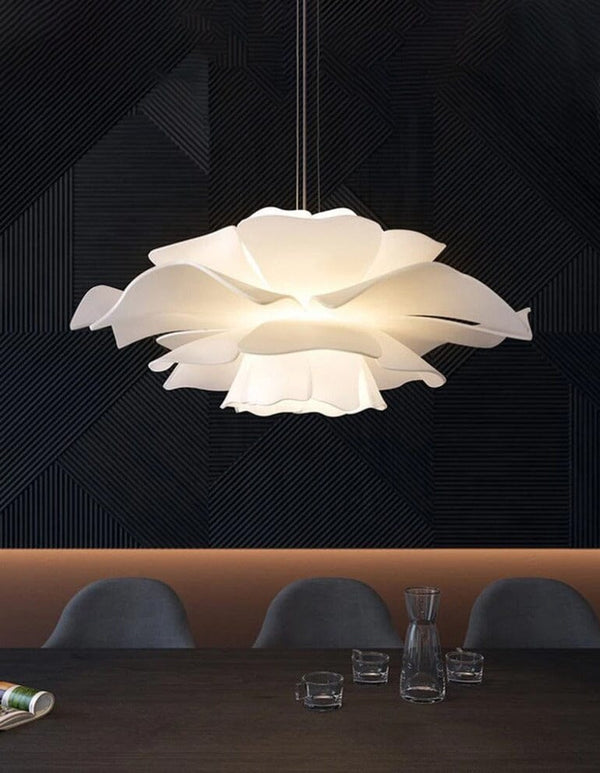 Nordic Acrylic Flower LED Chandelier - Rose