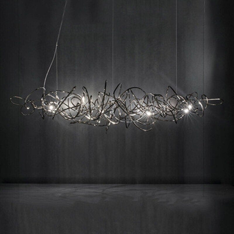 Ball of Yarn Chandelier | Light String Chandelier | ZENDUCE