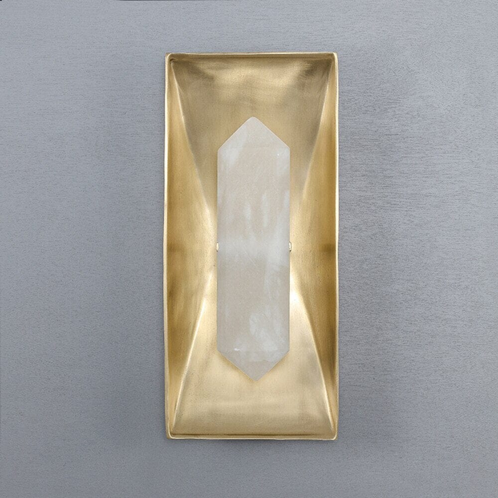 Natural Marble & Copper Wall Sconce (OPEN BOX)