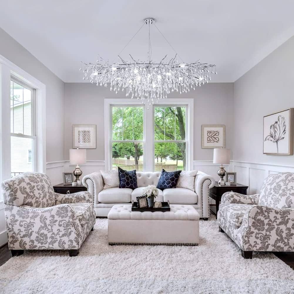 Dribble Crystal Design Chandelier