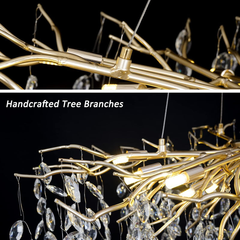 Illuminate Your Space with Tillow Crystal Chandelier