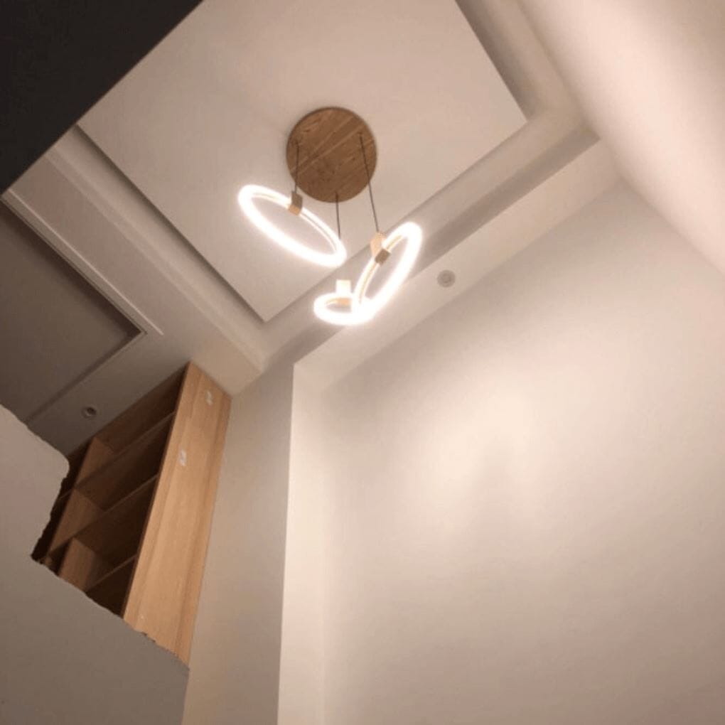 Ring Pendant Lights | Halo Rings Chandelier | ZENDUCE