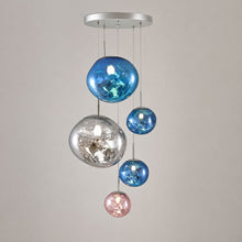 LAVA DROPS (OPEN BOX) MIXED - Minimalist Acrylic Pendant Light Chandelier - Zenduce