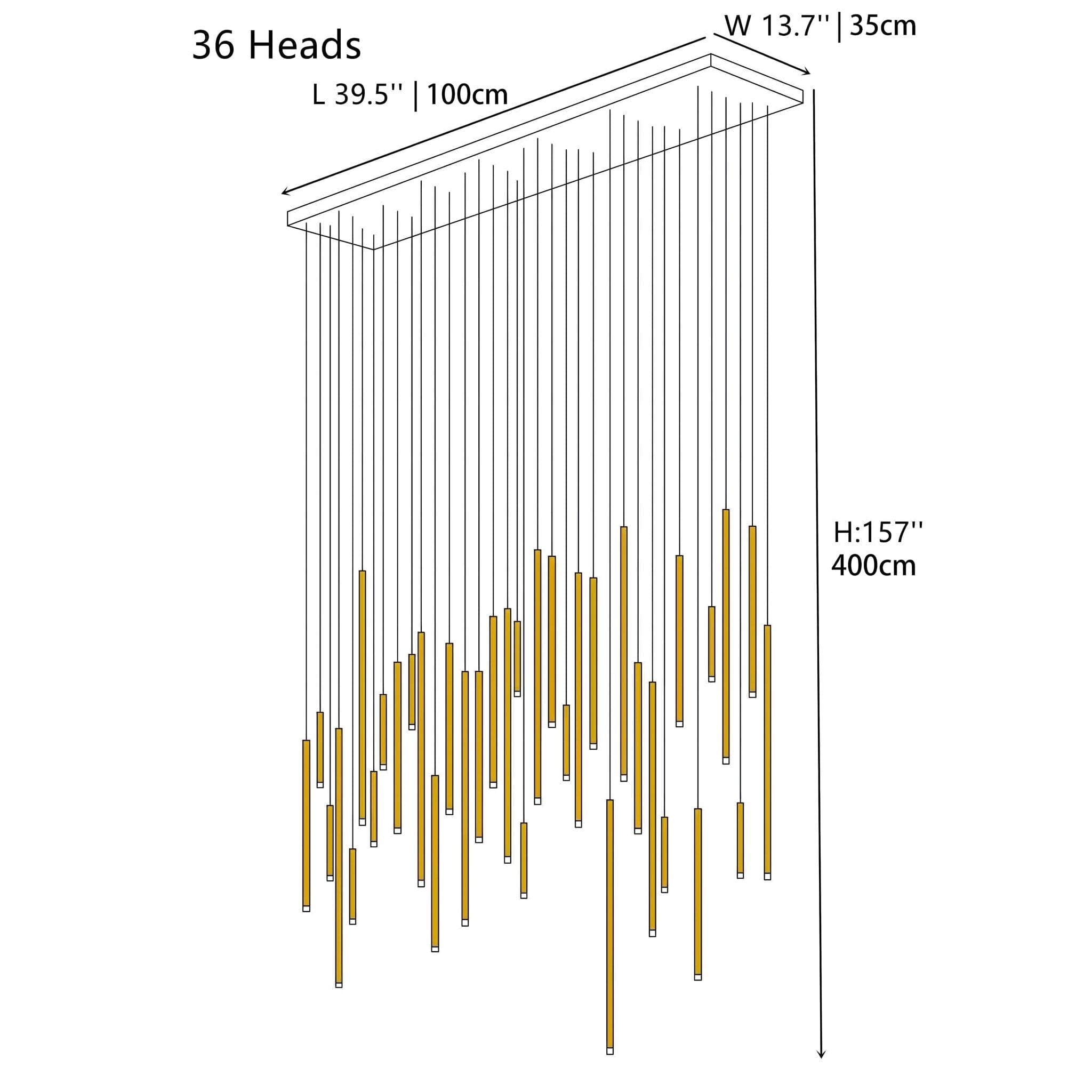 A-TUBE NANO - ZENDUCE - Rectangle / Brass / 36 Tubes