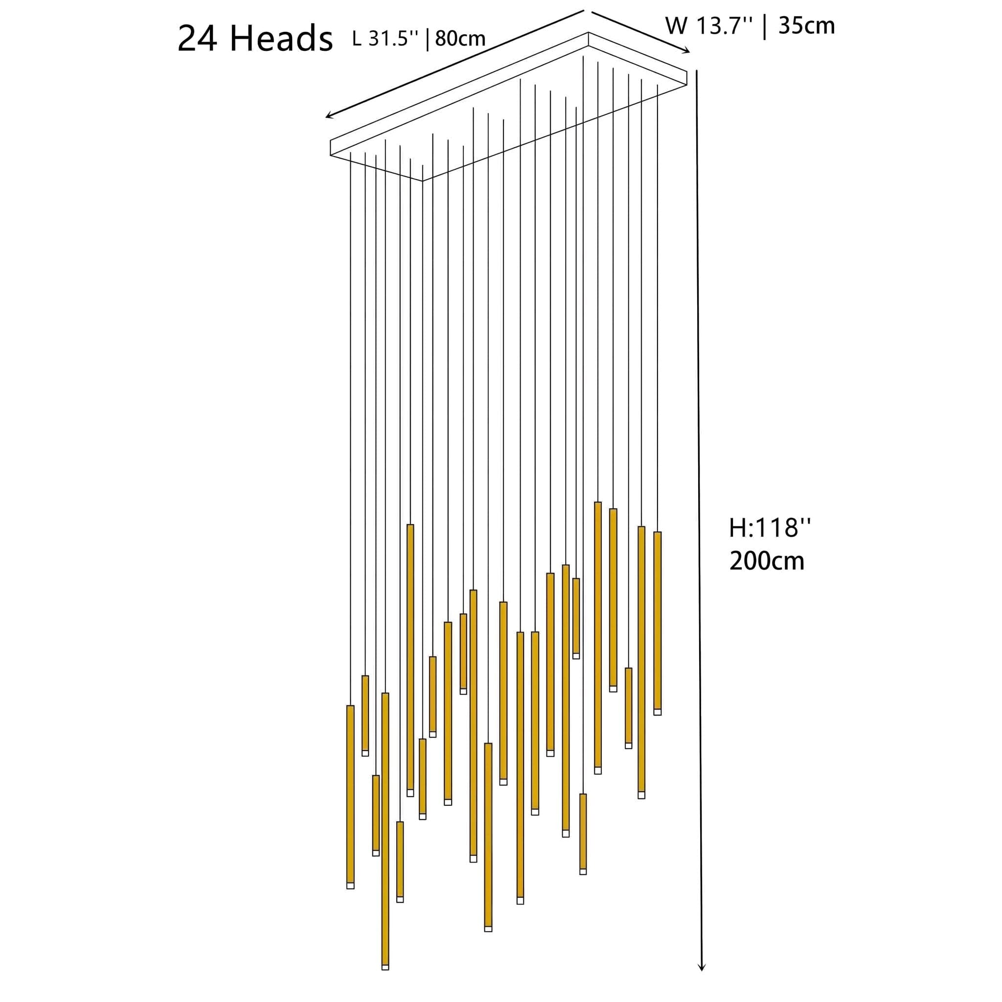 A-TUBE NANO - ZENDUCE - Rectangle / Brass / 24 Tubes