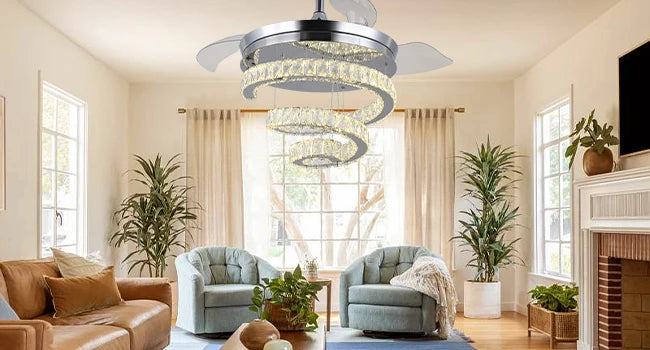 AURINE ceiling fan lifestyle view 2