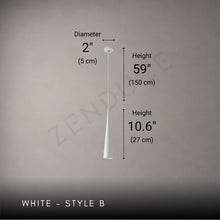 AERIS-Minimalist Cylindrical LED Downlight Pendant-ZENDUCE