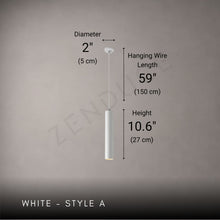 AERIS-Minimalist Cylindrical LED Downlight Pendant-ZENDUCE