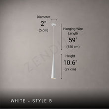 AERIS-Minimalist Cylindrical LED Downlight Pendant-ZENDUCE