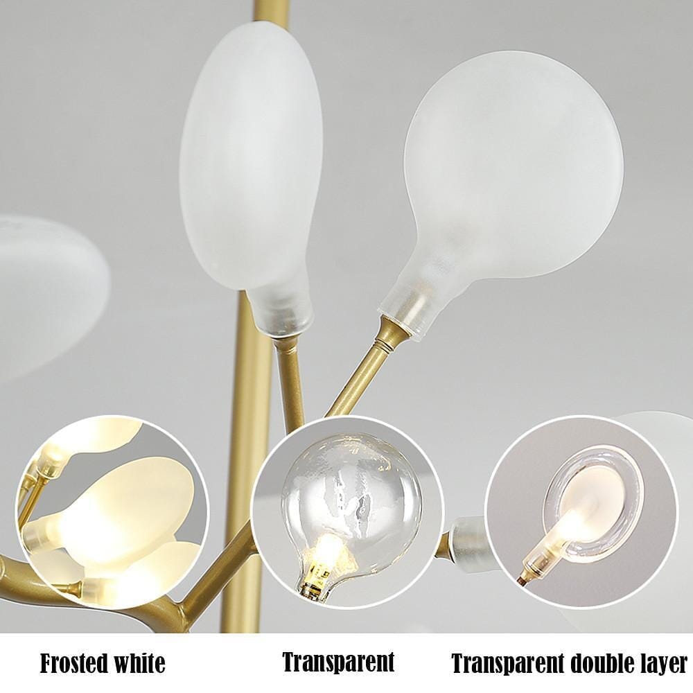 AILAN (OPEN BOX)-LED Firefly Sputnik Chandelier-ZENDUCE