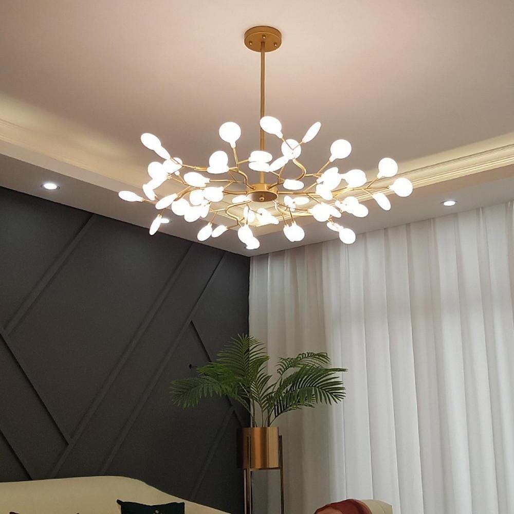 AILAN (OPEN BOX)-LED Firefly Sputnik Chandelier-ZENDUCE