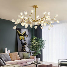 AILAN (OPEN BOX)-LED Firefly Sputnik Chandelier-ZENDUCE
