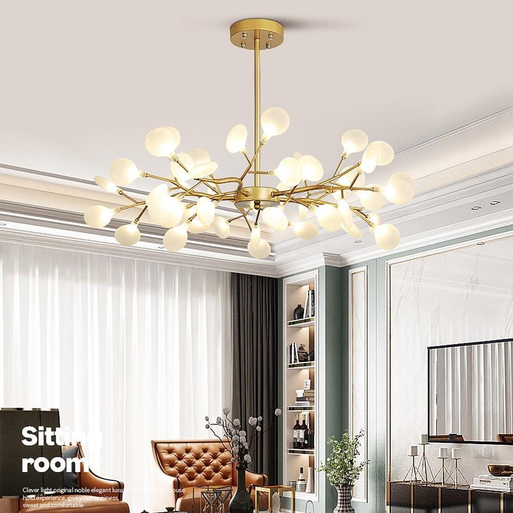AILAN (OPEN BOX)-LED Firefly Sputnik Chandelier-ZENDUCE