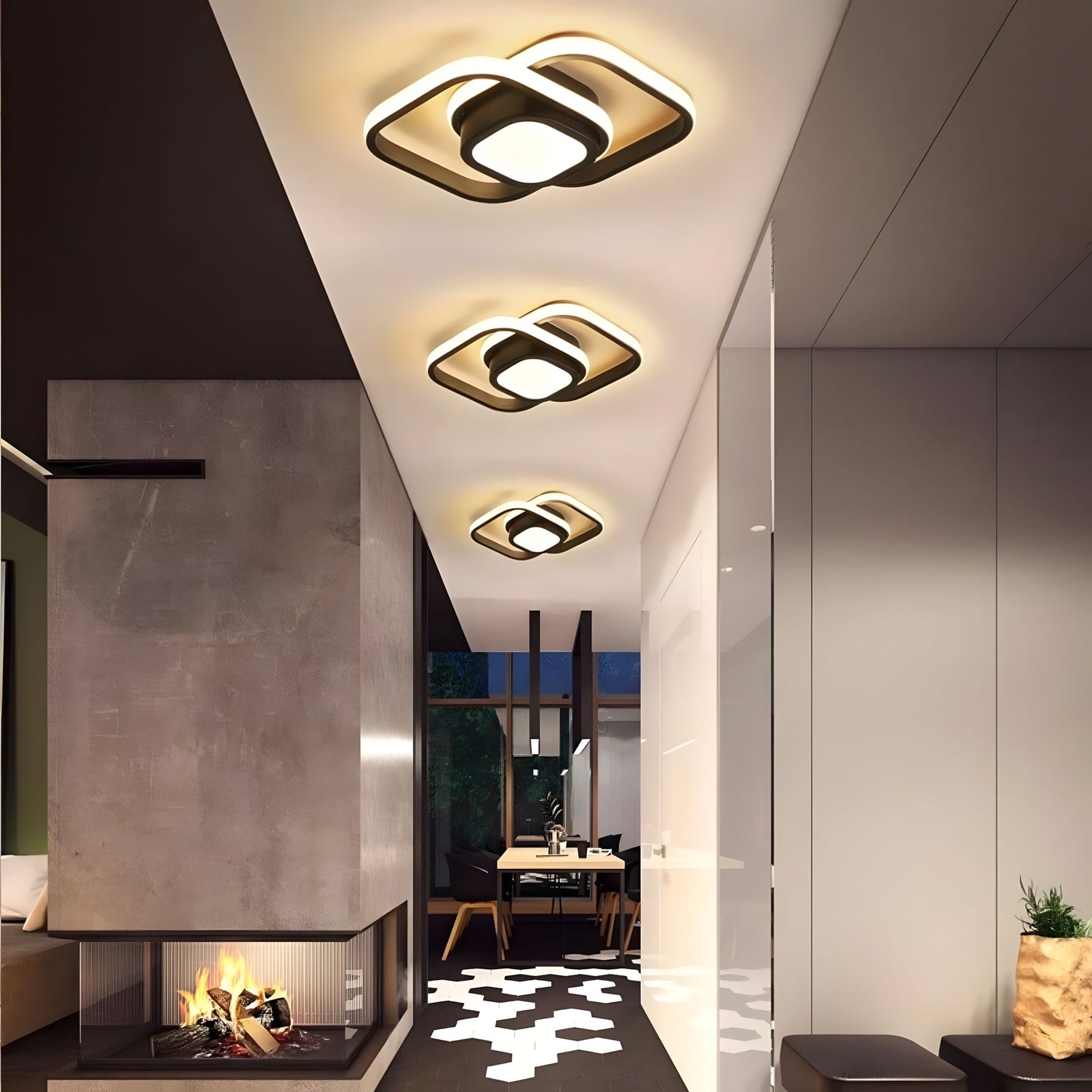 AIRA-Modern LED Ceiling Light-ZENDUCE