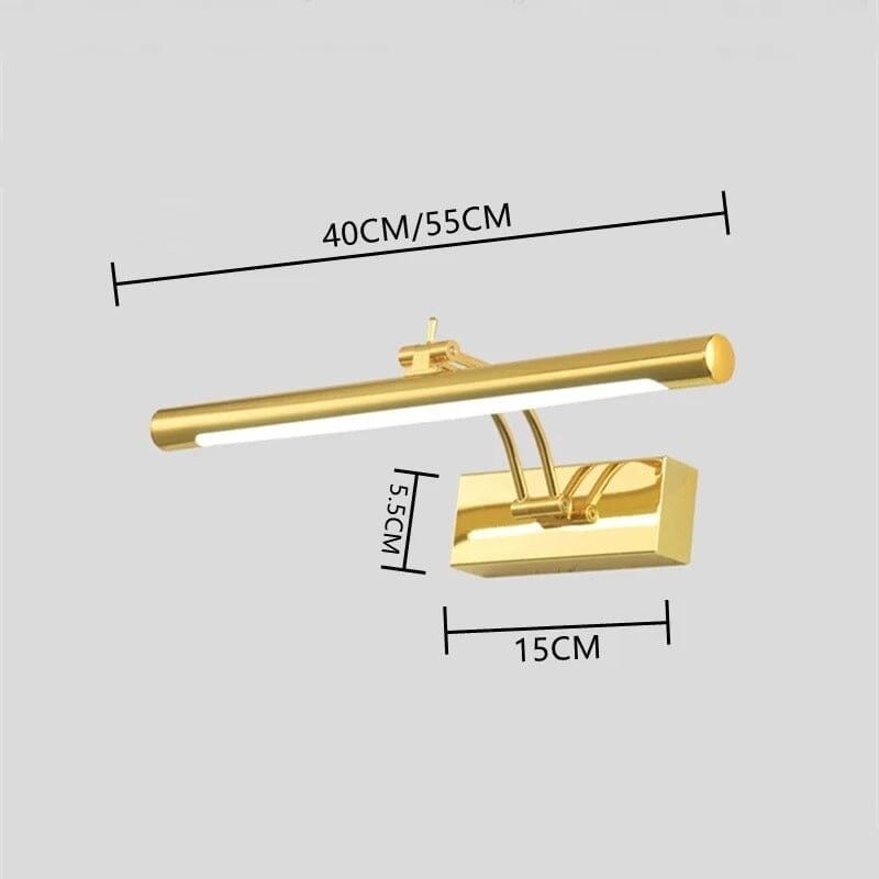 AKIA - ZENDUCE - 15.7" / 40cm - 9W / Gold / Warm White