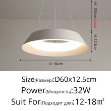 ALDGATE - ZENDUCE - Pendant 60cm 32w / Warm light