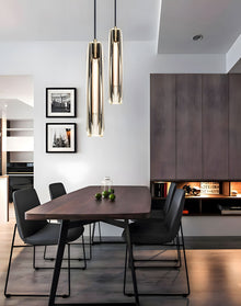 ALLEVA (OPEN BOX)-Rod Light Elegant Post-Modern Pendant Light-ZENDUCE