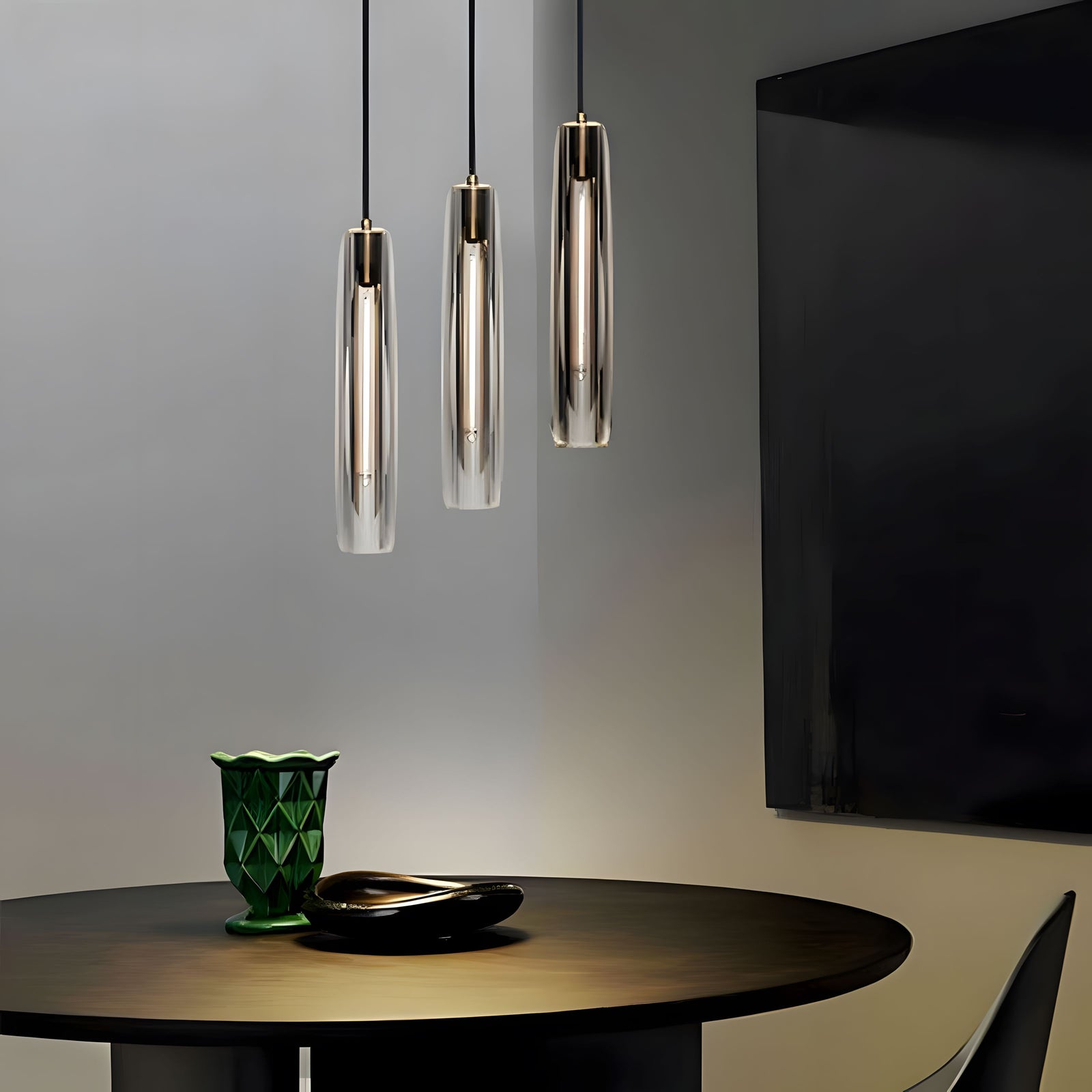 ALLEVA (OPEN BOX)-Rod Light Elegant Post-Modern Pendant Light-ZENDUCE