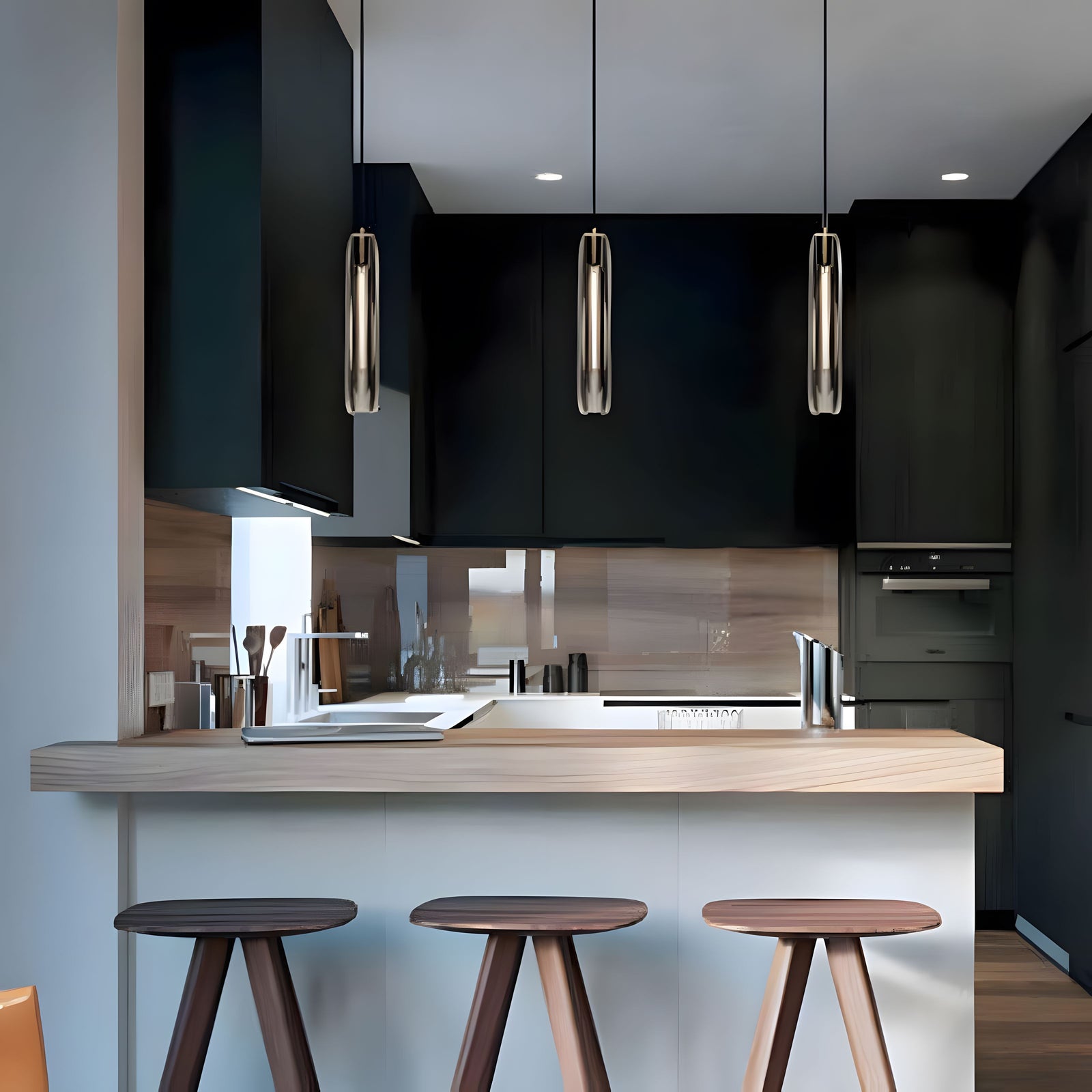 ALLEVA (OPEN BOX)-Rod Light Elegant Post-Modern Pendant Light-ZENDUCE