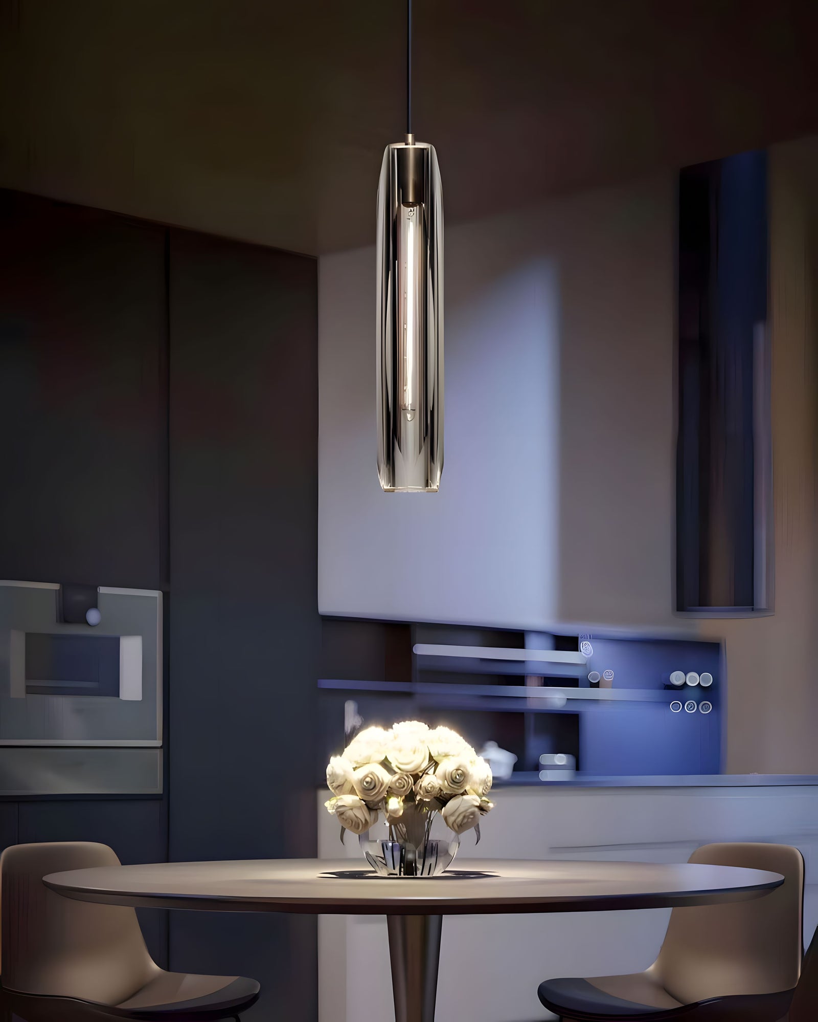 ALLEVA (OPEN BOX)-Rod Light Elegant Post-Modern Pendant Light-ZENDUCE