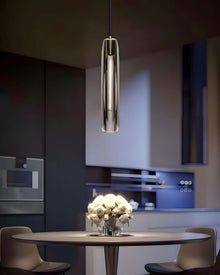 ALLEVA (OPEN BOX)-Rod Light Elegant Post-Modern Pendant Light-ZENDUCE
