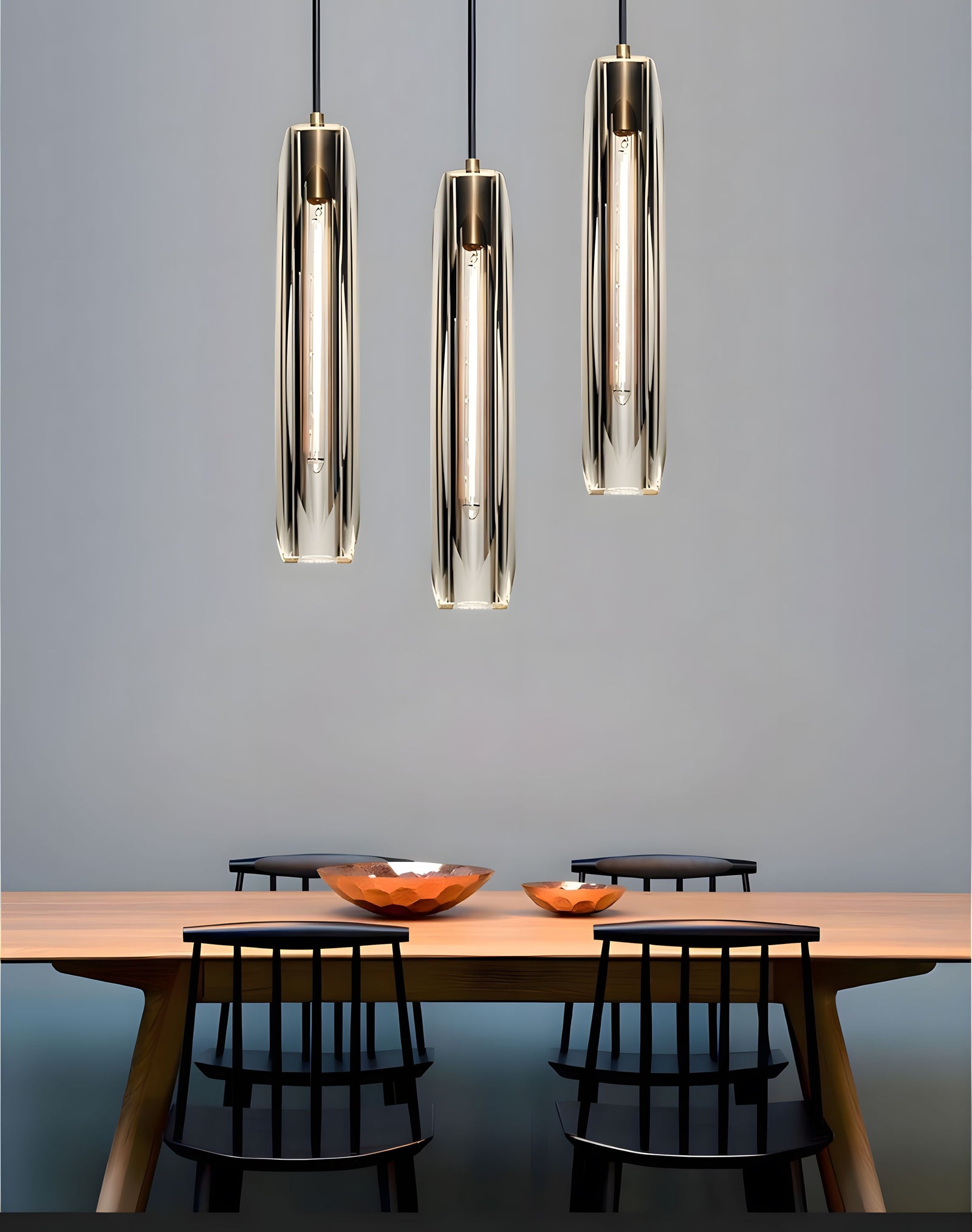 ALLEVA (OPEN BOX)-Rod Light Elegant Post-Modern Pendant Light-ZENDUCE