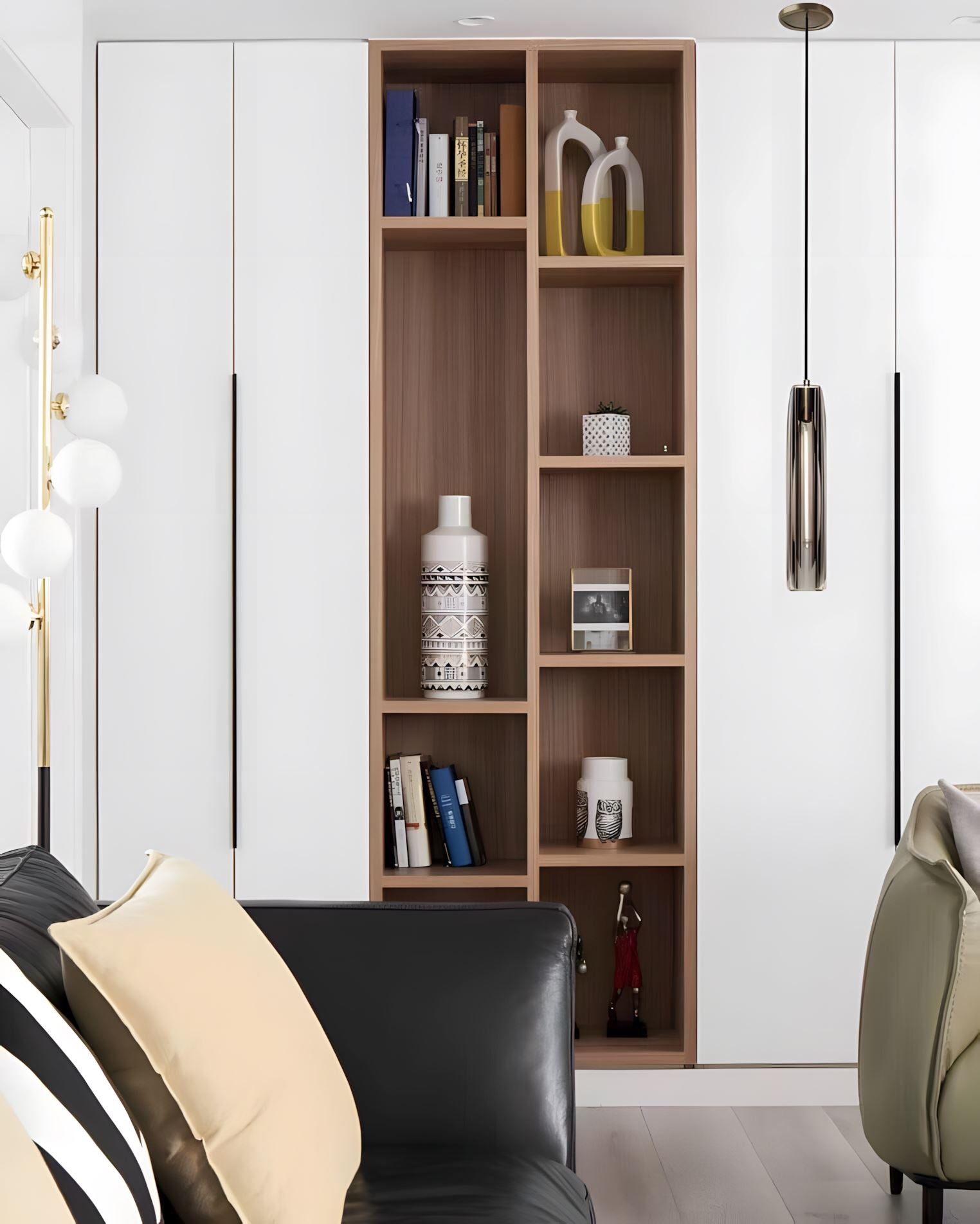 ALLEVA - ZENDUCE - Dia 7cm x H 38cm ( Dia 2.8'' x H 15'') / Smoke / Warm White (3000K)